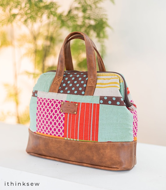 Marion Doctor Bag PDF Sewing Pattern (internal Frame Bag) - Etsy