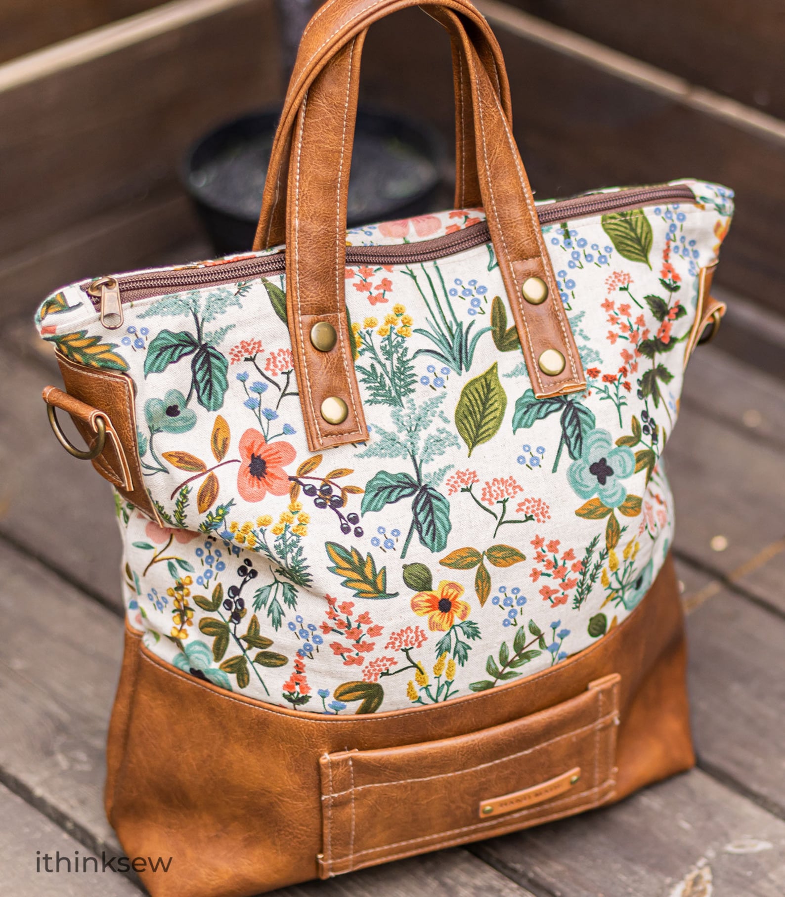 Eman Tote Bag PDF Sewing Pattern Shoulder Bag Cross Bag - Etsy