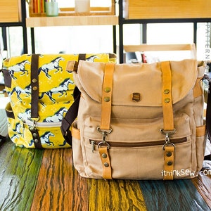 Madison Jagdtasche PDF Schnittmuster, Reisetasche