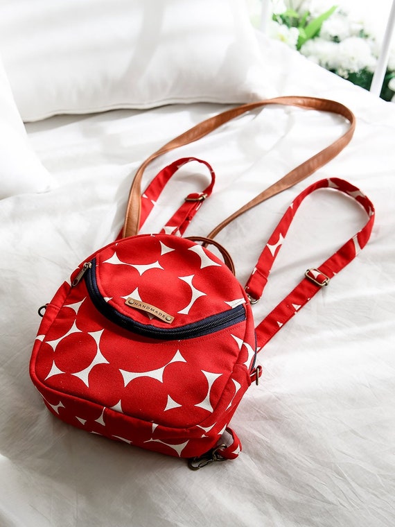Inez Mini Backpack cross Bag PDF Sewing Pattern Etsy Ireland