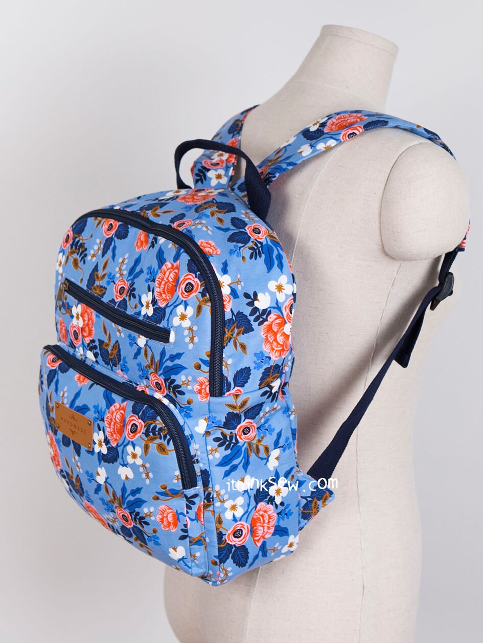 Elina Backpacks 2 Sizes PDF Sewing Pattern - Etsy Canada