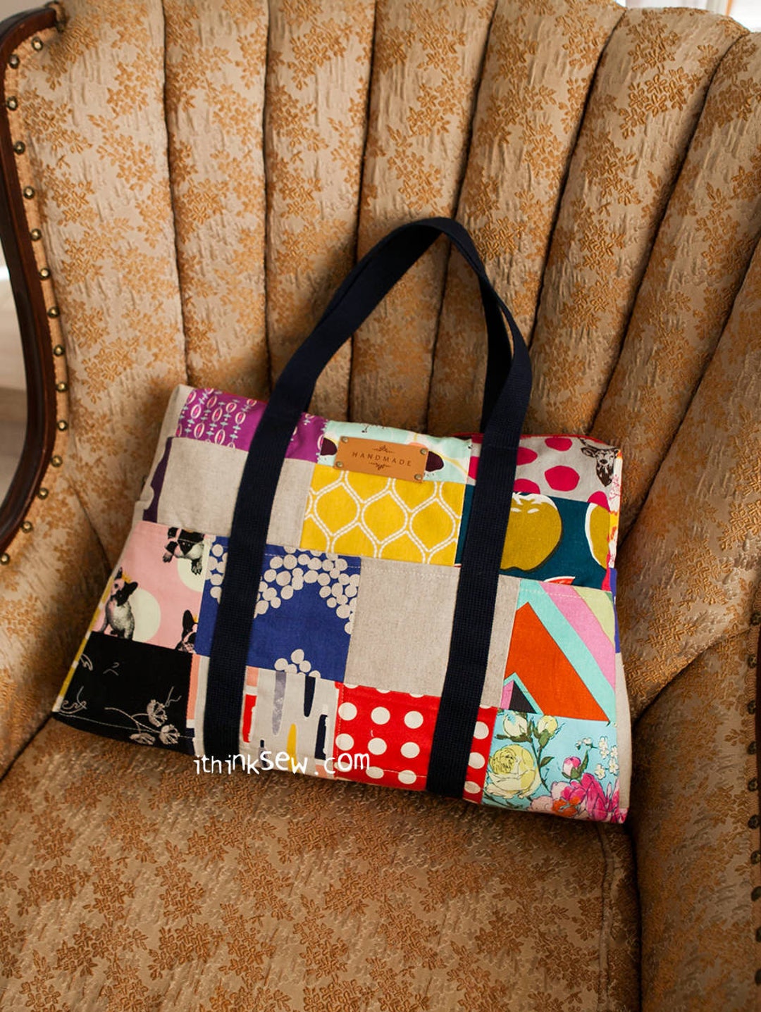iThinksew - Patterns and More - Zipper Shopper Bag PDF Sewing
