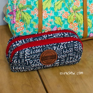 Ann Pencil Case PDF Sewing Pattern