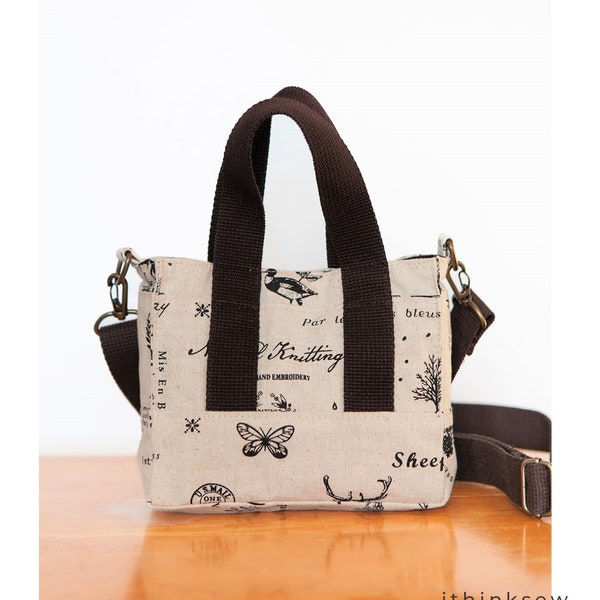 Calista Mini Cross Bag PDF Sewing Pattern