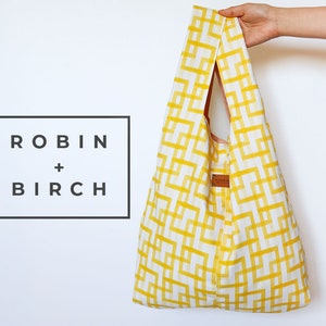 Drew Market Bags PDF Sewing Pattern (2 Sizes) with Video Instruction