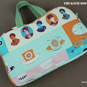 Katie PDF Sewing Pattern | Boston Bag | Retro Handbag Sewing Tutorial ...