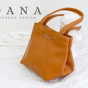 Annabelle Tote Bag PDF Sewing Pattern, easy sewing pattern