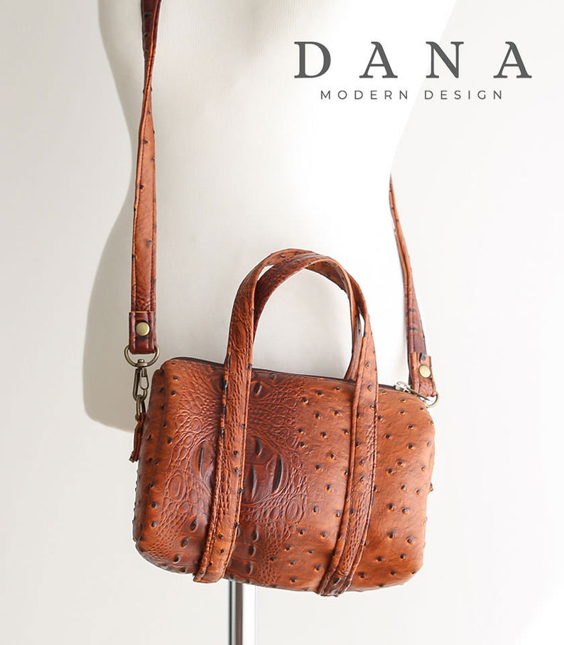 Marcella Mini Duffle Bag PDF Pattern Leather Bag Pattern Etsy