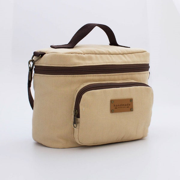 Dillan Lunch Bag PDF Sewing Pattern, school bag, camera bag