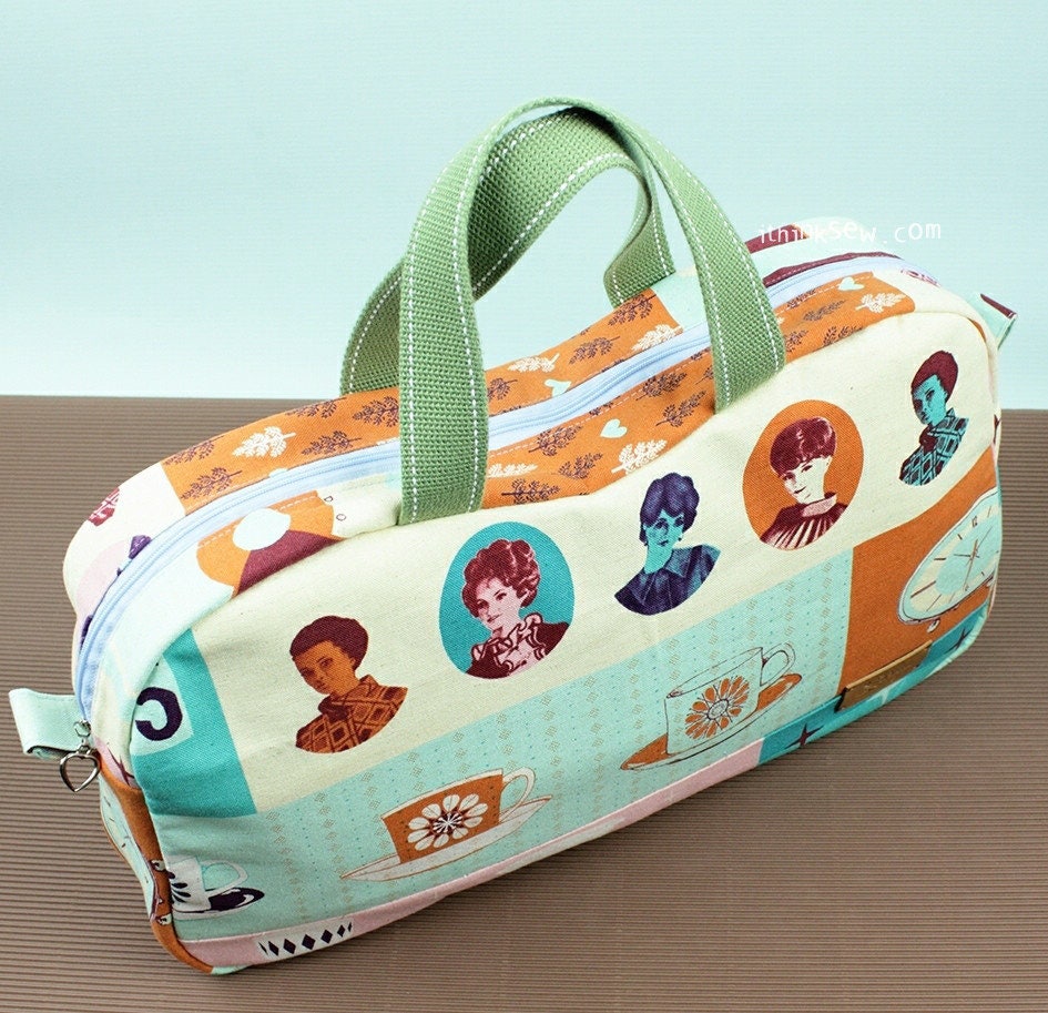 Katie PDF Sewing Pattern | Boston Bag | Retro Handbag Sewing Tutorial ...