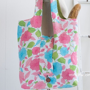 Nora Hobo Bag PDF Sewing Pattern Easy Bag Pattern 