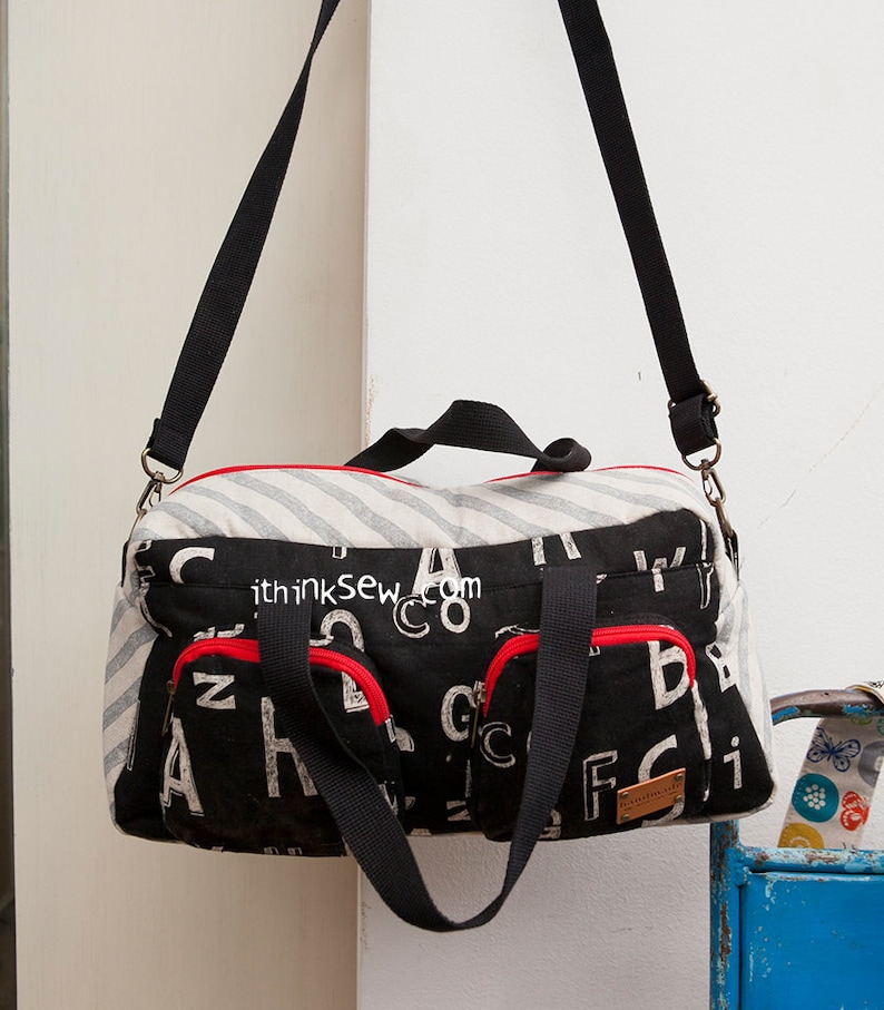 Anico Boston Bag PDF Sewing Pattern