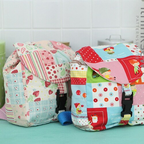 Toddler Backpack Sewing Pattern Penguin Backpack Pattern PDF Etsy