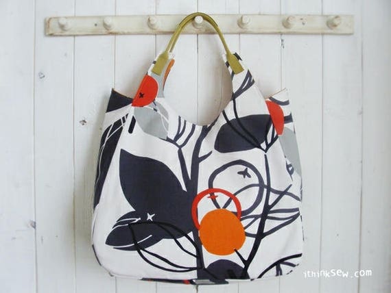 Anita Bag PDF Sewing Pattern, Tote Bag, Diaper Bag, Easy Sewing