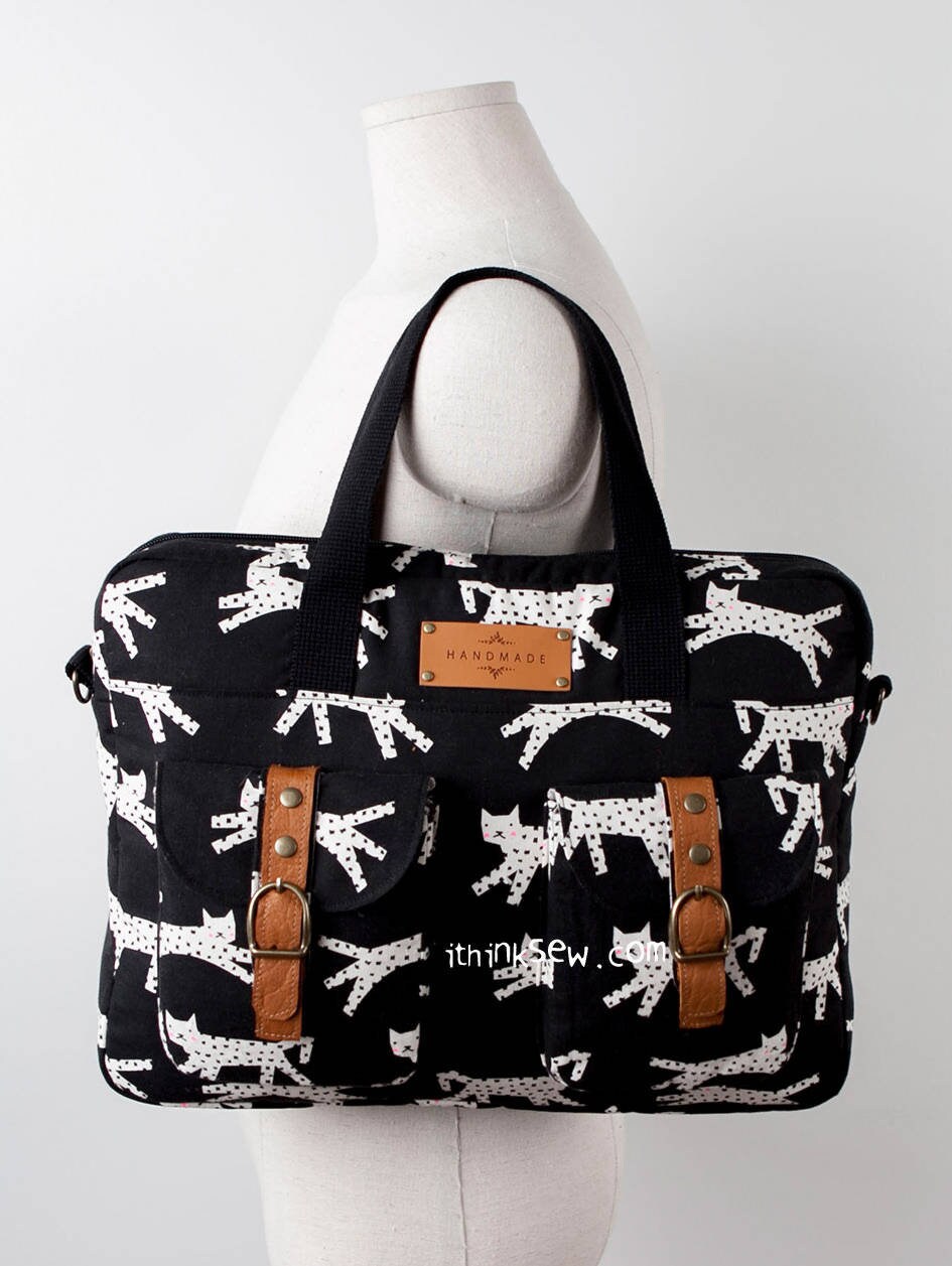 Judith Laptop Bag PDF Sewing Pattern, Brief Case, Office Bag, - Etsy Canada