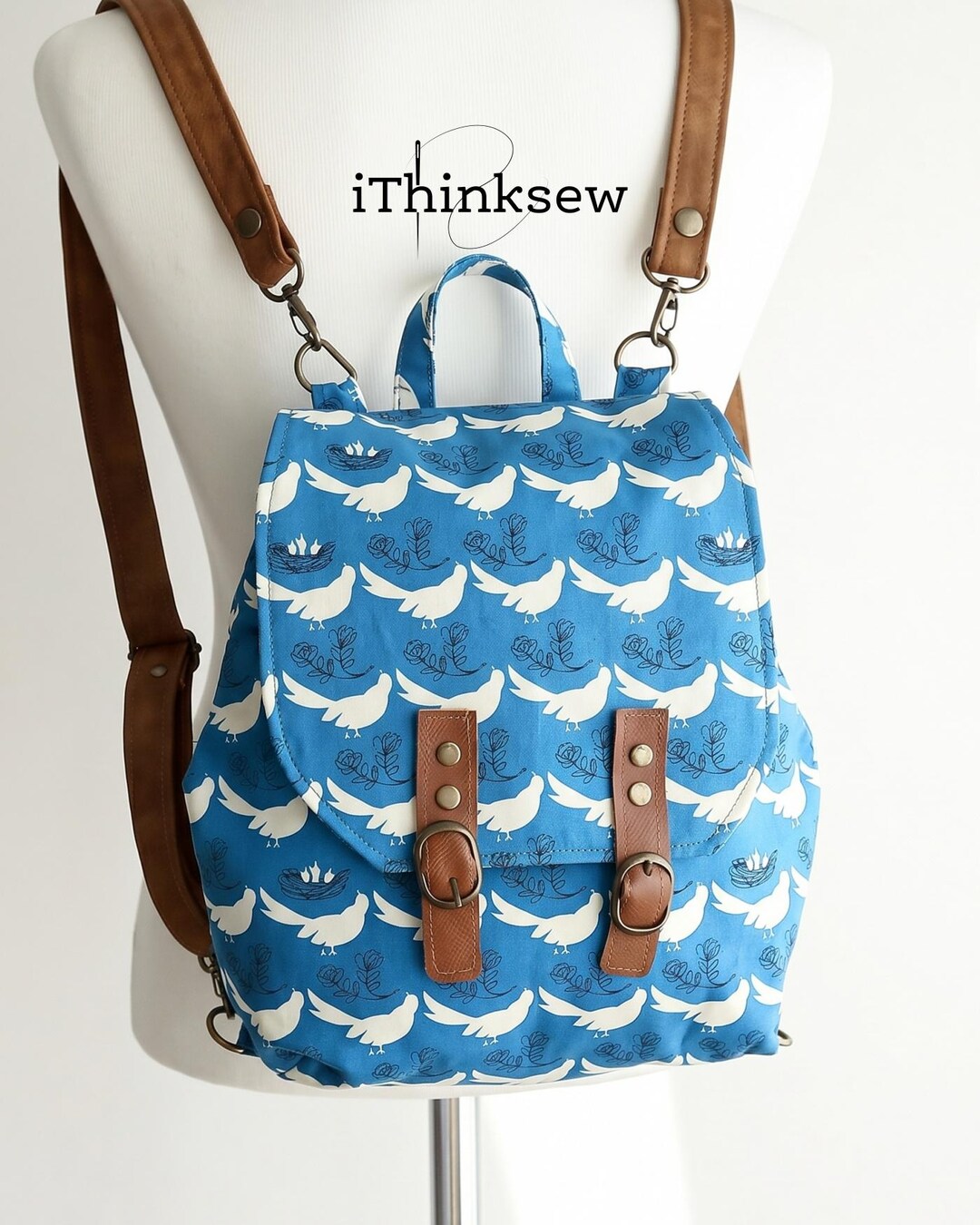 Petra Backpack Sewing Pattern | Medium Everyday Rucksack PDF Tutorial ...
