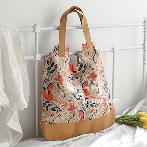 Kara Market Bag PDF Sewing Pattern