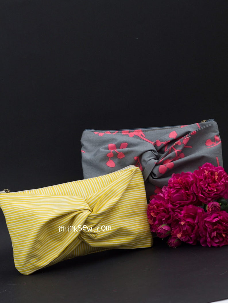 Sally Foldover Clutch PDF Sewing Pattern Etsy