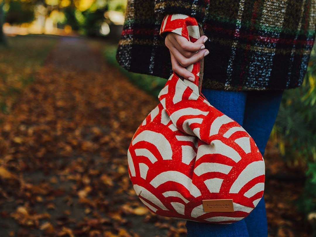 knot ロープバッグ 赤 ART knot ロープバッグ 赤 ART knot red (S