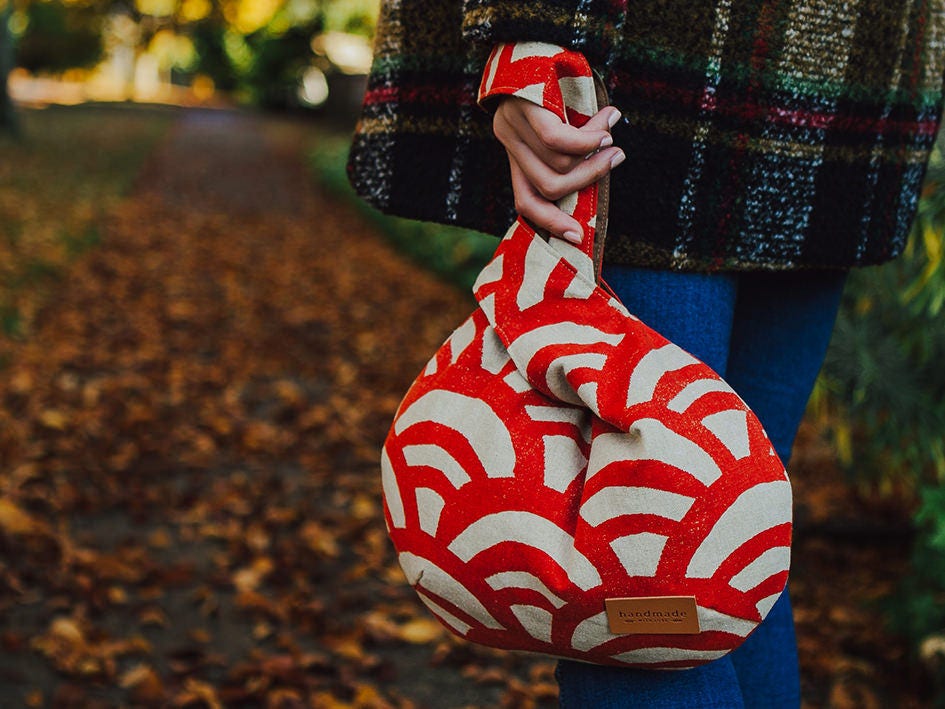 Suki Japanese Knot Bag - 2 Style PDF Sewing Pattern, Hand