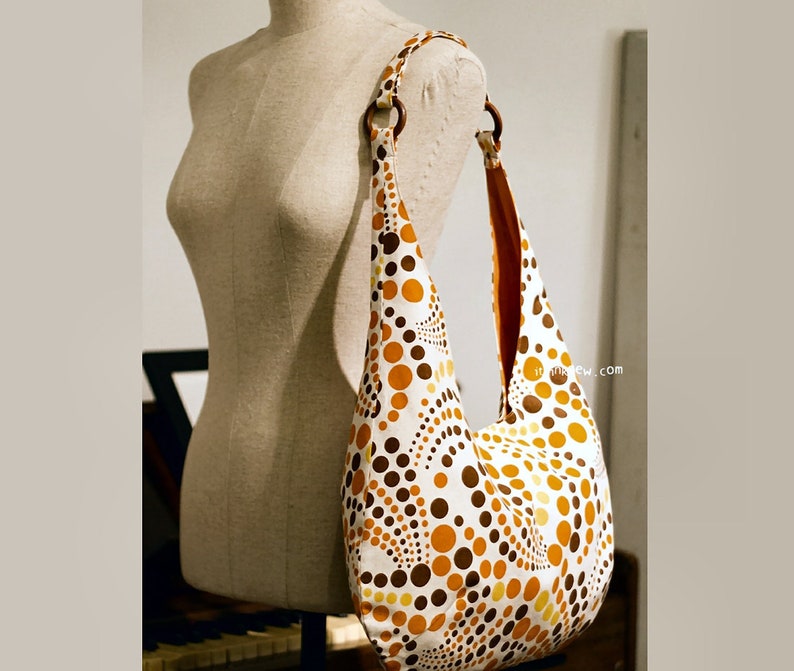 The Marsha Bag PDF Sewing Pattern Hobo Bag Easy Sewing Etsy Canada