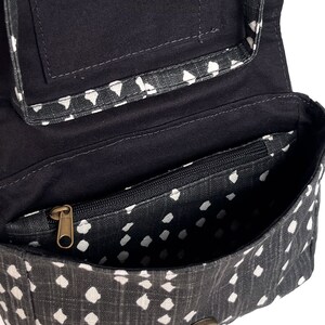 Judy Wallet Bag PDF Sewing Pattern | Crossbody Wallet Bag Pattern | Small Built-in Wallet Purse Tutorial | DIY Compact Messenger Bag image 3