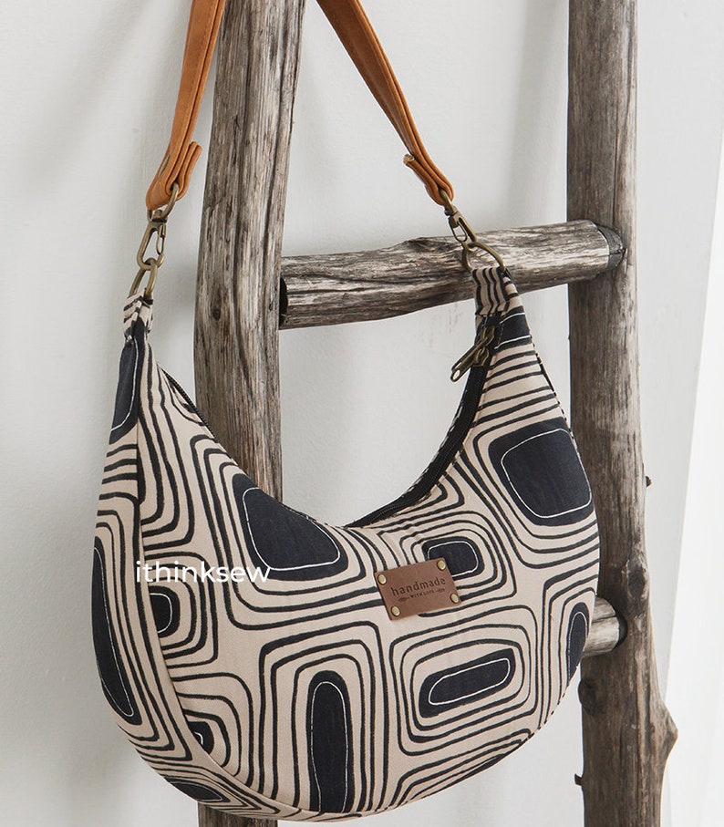 Fionn Croissant Bag PDF Sewing Pattern Etsy UK