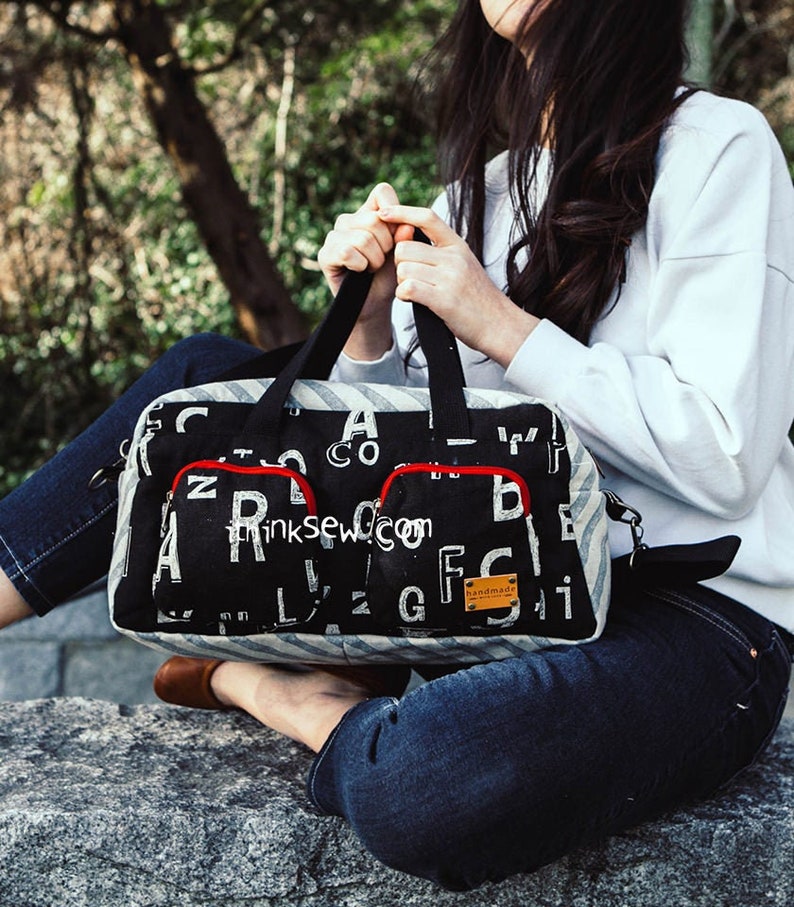 Anico Boston Bag PDF Sewing Pattern