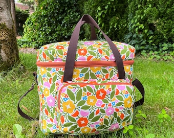Nomi Picnic Bag PDF Sewing Pattern, easy sewing pattern