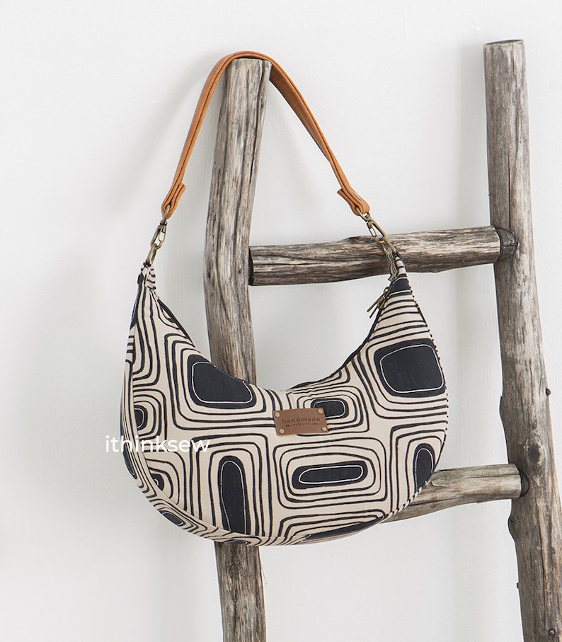 Fionn Croissant Bag PDF Sewing Pattern Etsy UK