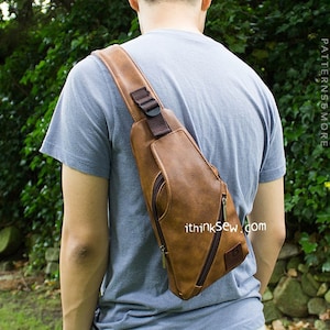 Otis Sling Bag mit Handytasche am Gurt PDF Schnittmuster & Videoanleitungen