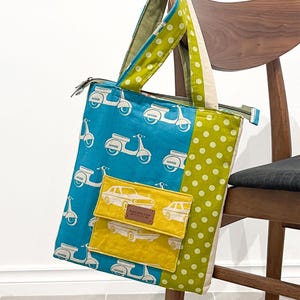 Kaeli Convertible Backpack PDF Sewing Pattern, convertible bag