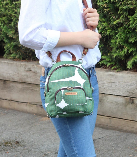 Magali Mini Backpack Cross Bag PDF Sewing Pattern Small