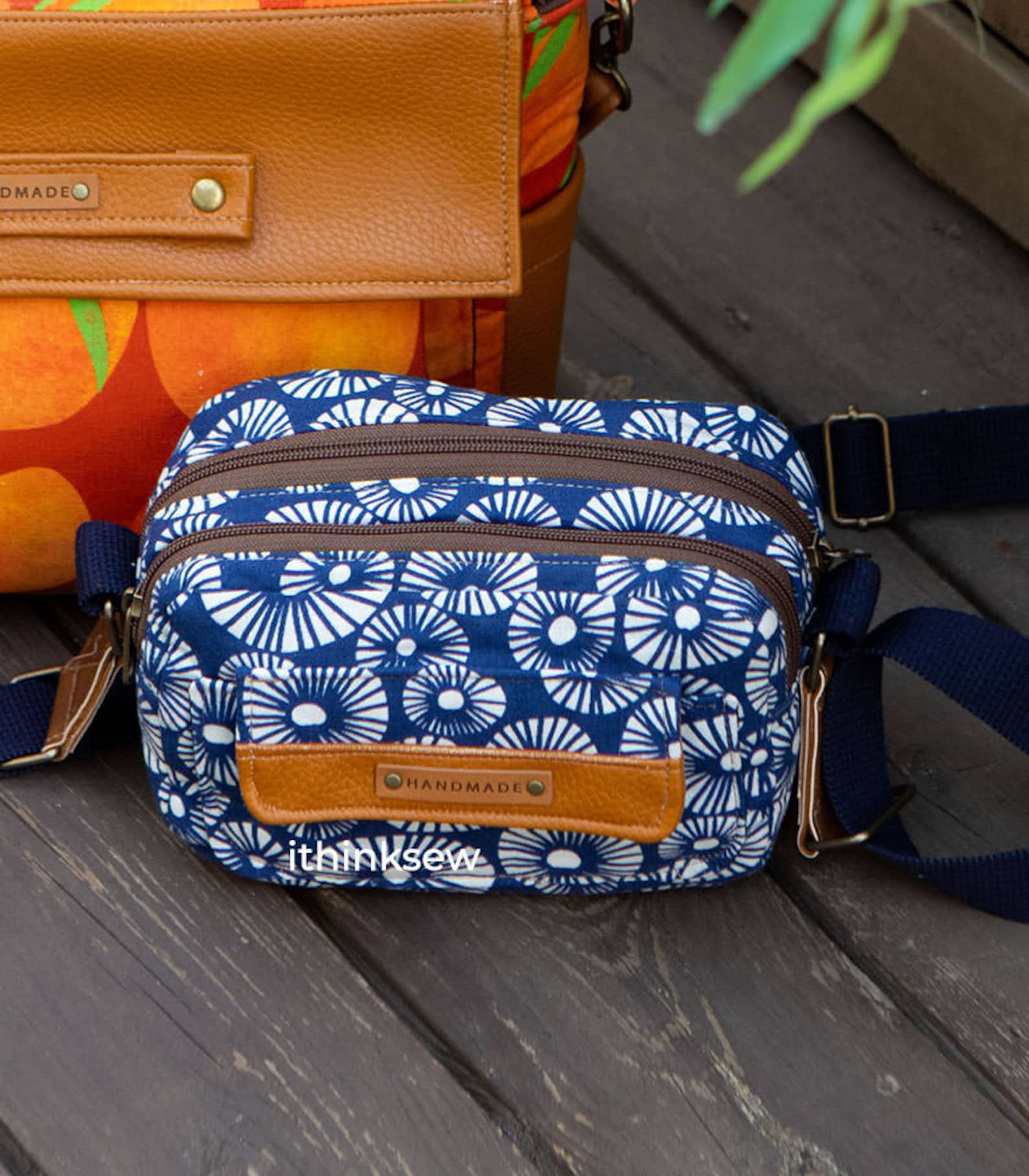 2 Compartments Jaylen Mini Camera Bag PDF Pattern Etsy Canada