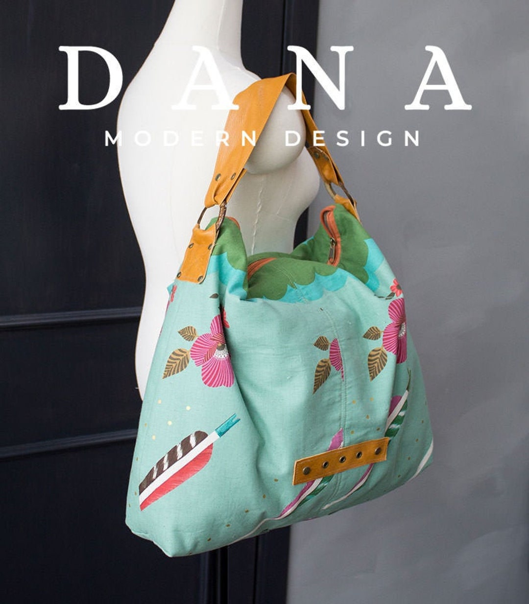 Cremallera Forrar Bolso Con Tela Patrón De Costura En PDF Para