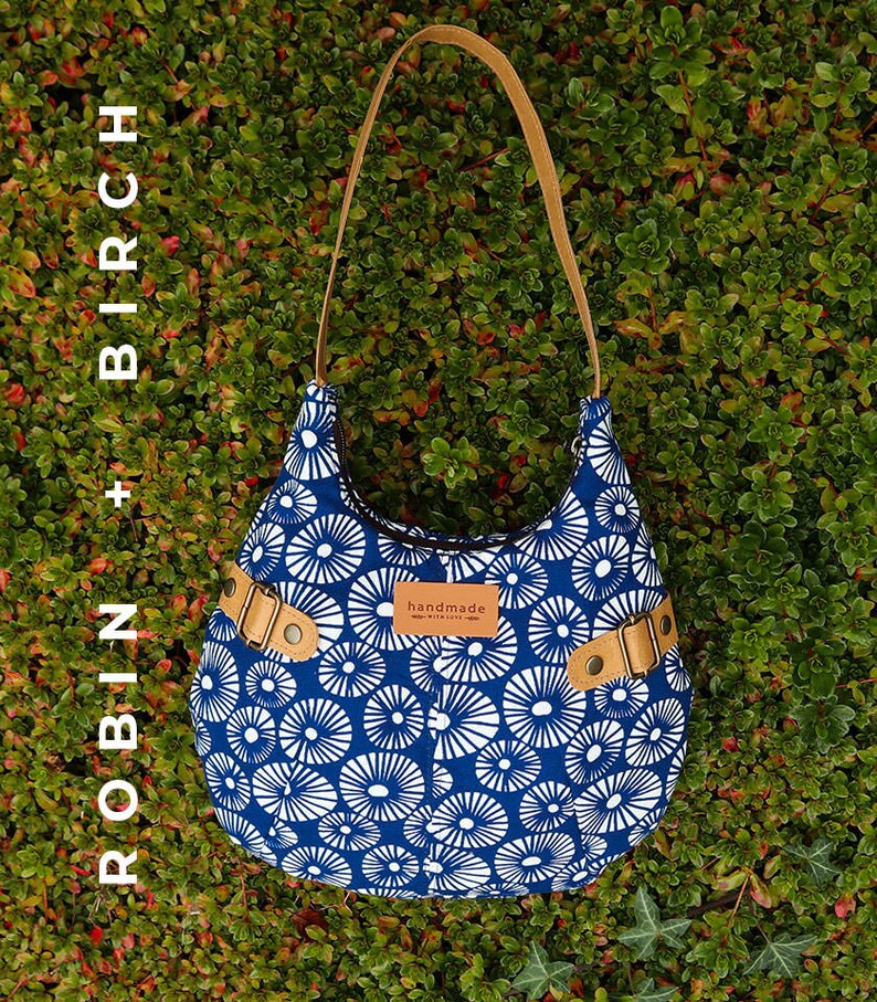 Jena Shoulder Bag Sewing Pattern PDF | Hobo Purse Video Tutorial | DIY ...