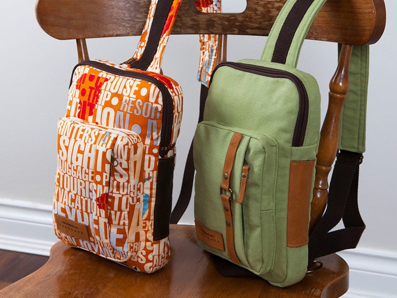 How to Sew a Sling Bag with Zipper