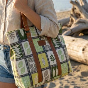 Sierra Shoulder Bag Sewing Pattern PDF | | Large Zippered Tote Pattern with Pockets | Travel Carry-on Handbag Tutorial image 4