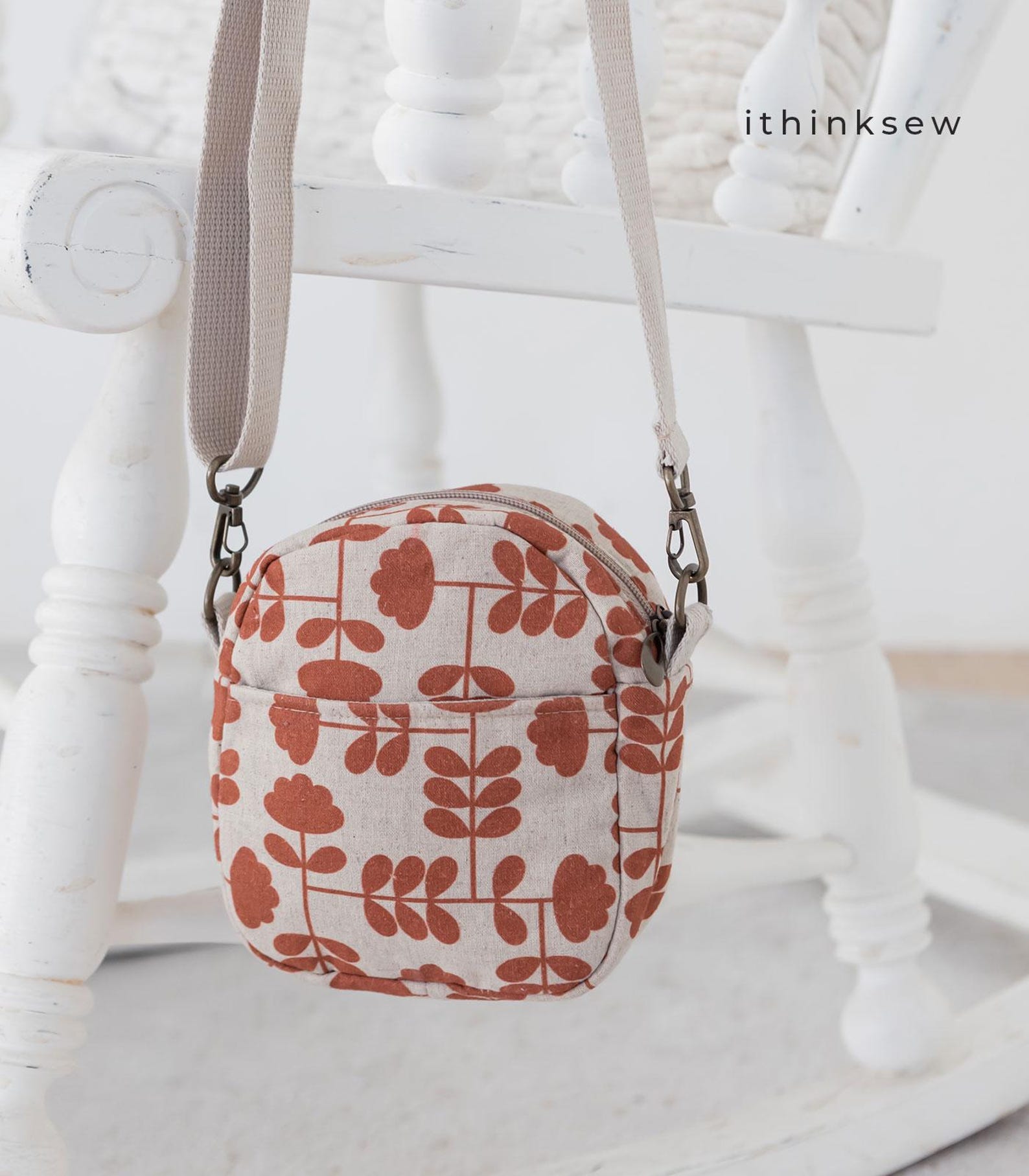 Solin Cross Bag (small / Large) PDF Sewing Pattern, Clutch Bag Pattern ...