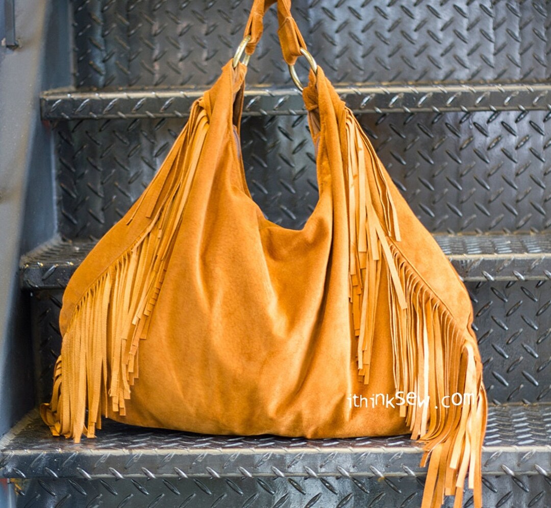 Karen Fringe Hobo Bag PDF Sewing Pattern, Tote Bag Etsy Canada
