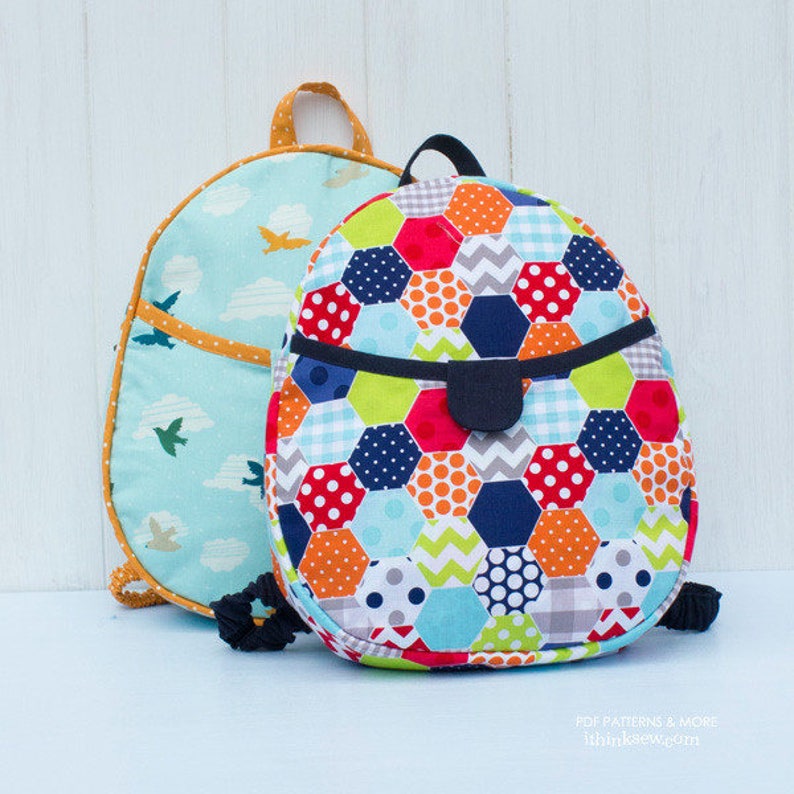 Harper Kids Backpack PDF Sewing Pattern Children Backpack - Etsy Canada