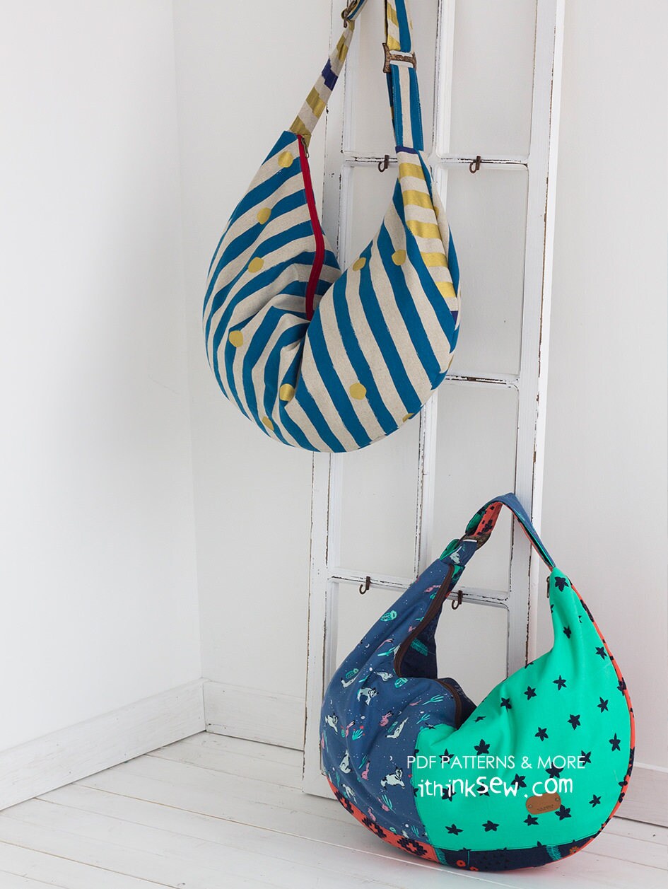 iThinksew - Patterns and More - Ellie Hobo Bag PDF Pattern