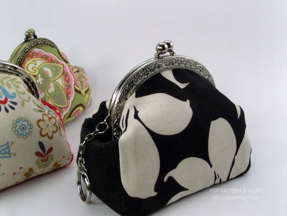 Andrea Coin Purse PDF Sewing Pattern, Metal Frame Pouch Pattern - Etsy