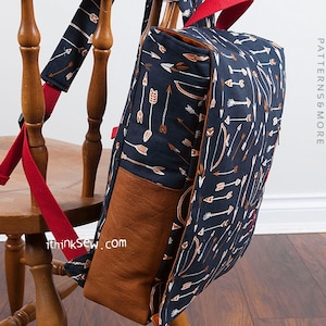 Ruther Backpack PDF Sewing Pattern image 1