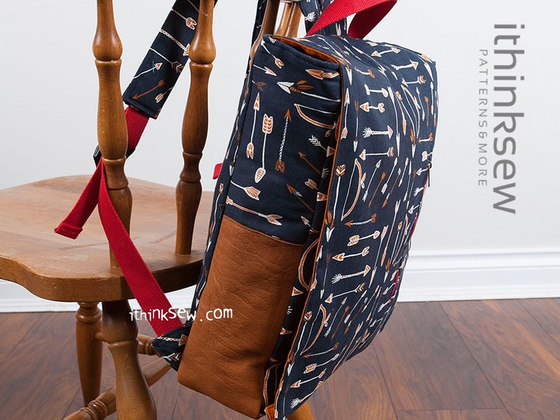 Ruther Backpack PDF Sewing Pattern image 1