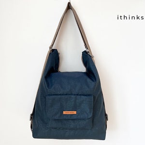 Hana Convertible Hobo Bag PDF modello di cucito - zaino