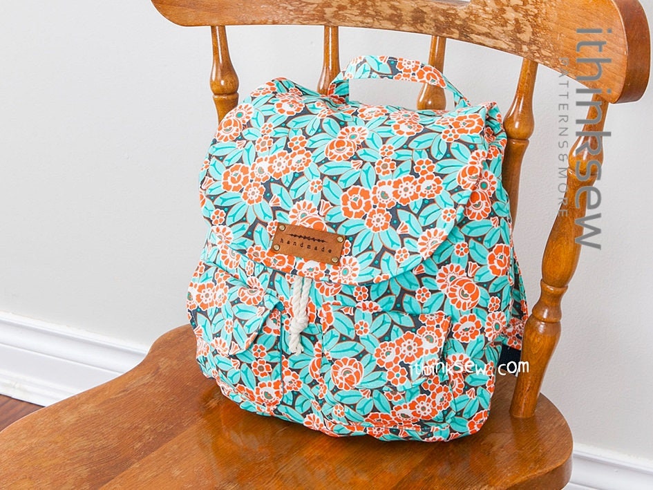Blake Backpack PDF Sewing Pattern, kids backpack