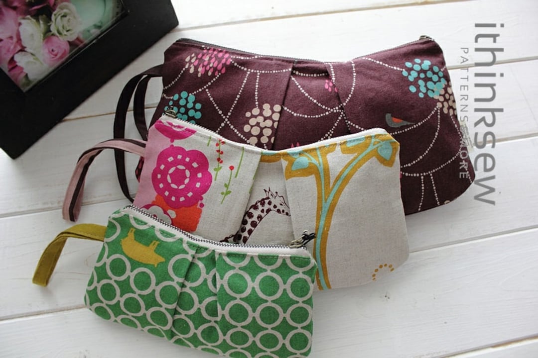 iThinksew - Patterns and More - Evita Phone Wristlet Pouches and