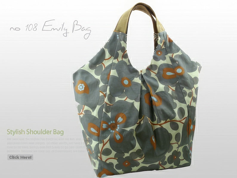 The Emily Bag PDF Sewing Pattern - Etsy