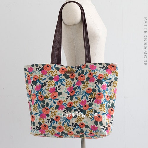 The Forever Shopper PDF Bag Sewing Pattern in 2 Sizes . - Etsy